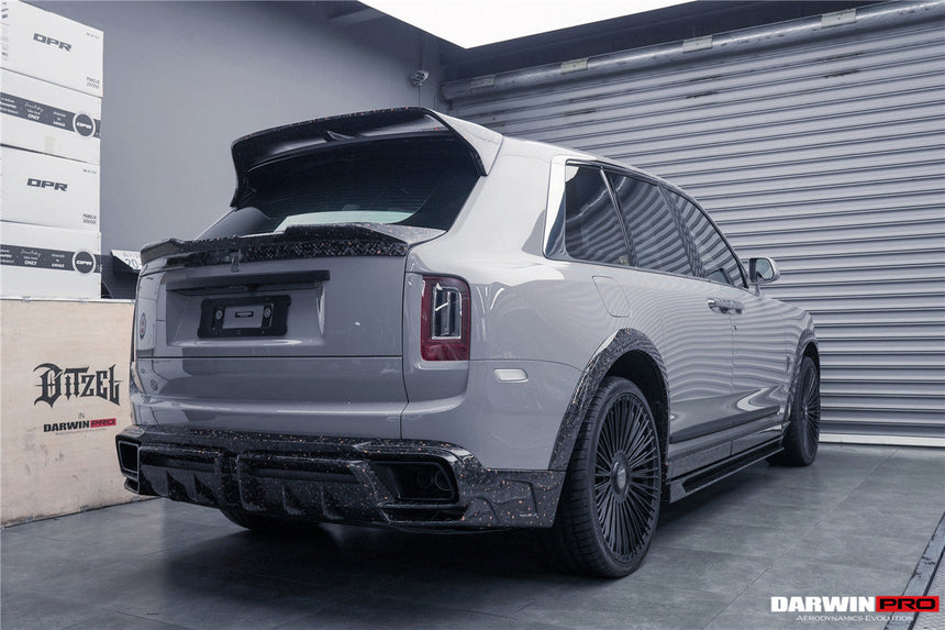2018-2024 Rolls-Royce Cullinan BKSS Style Carbon Fiber Side Skirts