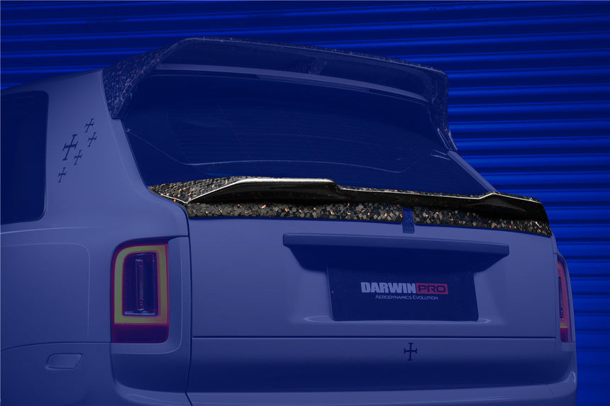 2018-2024 Rolls-Royce Cullinan BKSS Style Carbon Fiber Trunk Spoiler