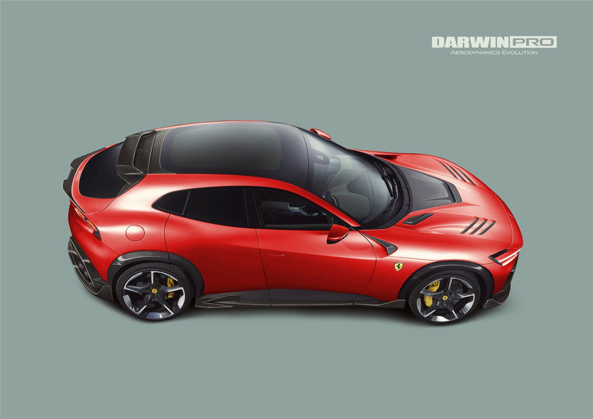 2023-UP Ferrari Purosangue F175 Carbon Fiber Hood DarwinPRO iMP Design