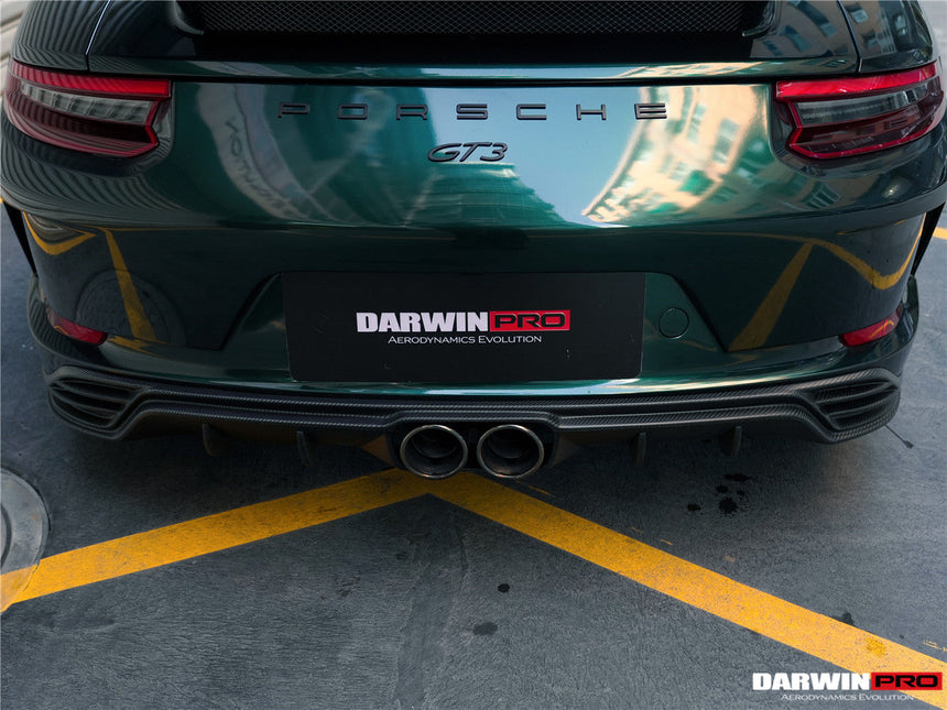 2017-2019 Porsche 911 991.2 GT3 Only BKSS Style Carbon Fiber Rear Lip Diffuser