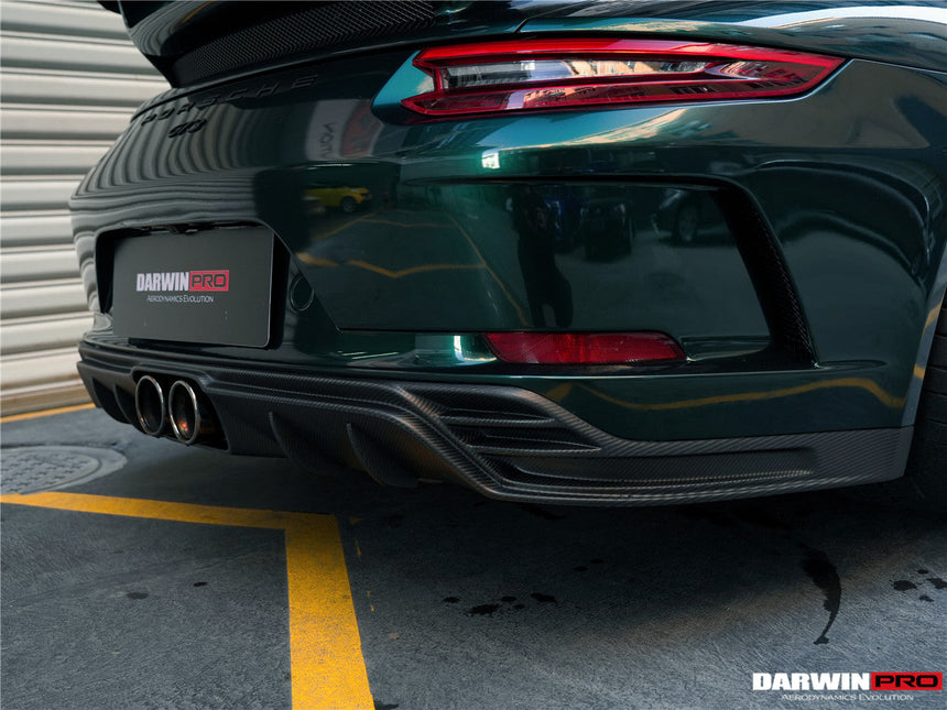 2017-2019 Porsche 911 991.2 GT3 Only BKSS Style Carbon Fiber Rear Lip Diffuser