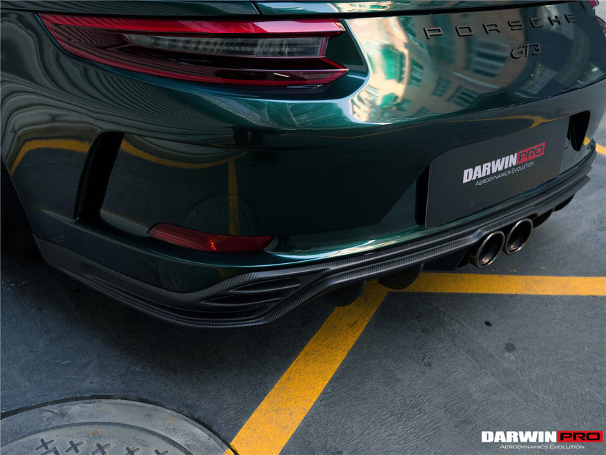 2017-2019 Porsche 911 991.2 GT3 Only BKSS Style Carbon Fiber Rear Lip Diffuser