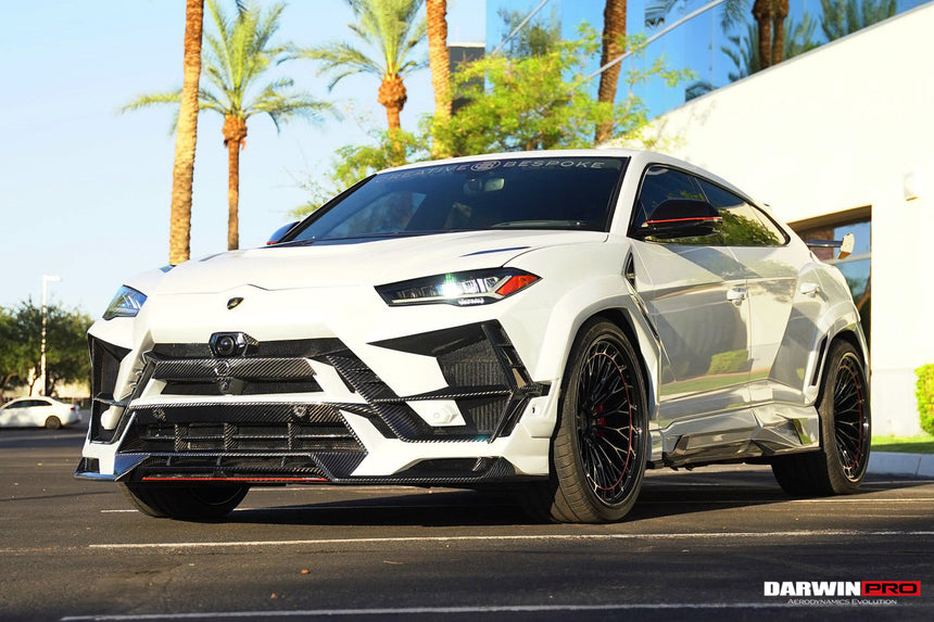 DarwinPRO 2018-2025 Lamborghini URUS BKSS Part Carbon Fiber Side Skirts | Fits URUS, S, Performante