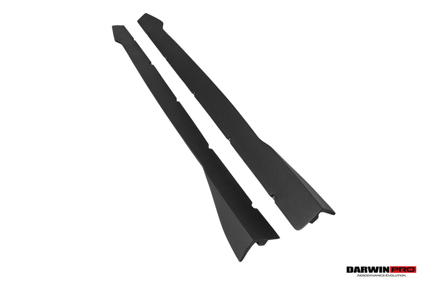 DarwinPRO 2019-UP Audi RS6 Avant C8 & RS7 Quattro IMP Performance Side Skirts Under Board