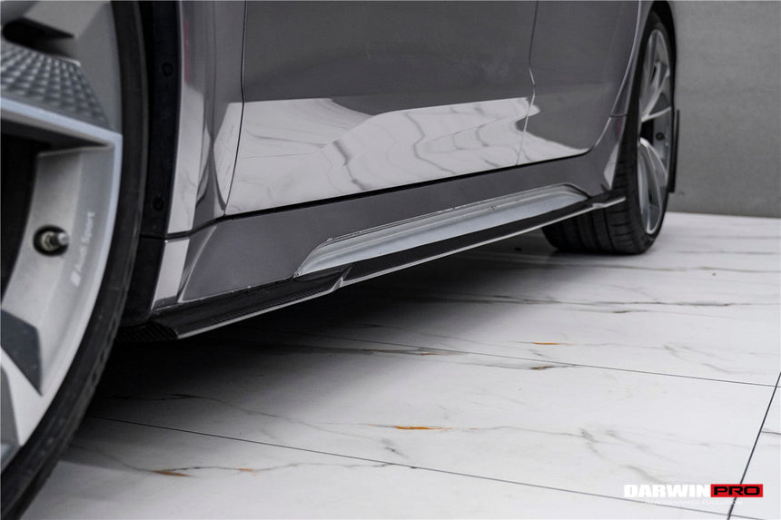 DarwinPRO 2019-UP Audi RS6 Avant C8 & RS7 C8 Quattro IMP Performance Ver.2 Side Skirts Under Board