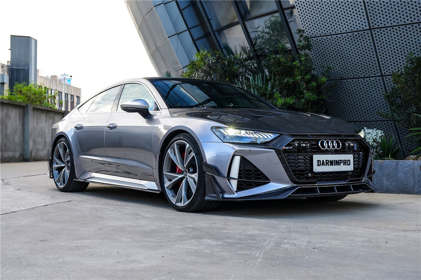 DarwinPRO 2019-UP Audi RS6 Avant C8 & RS7 C8 Quattro IMP Performance Front Bumper Canards