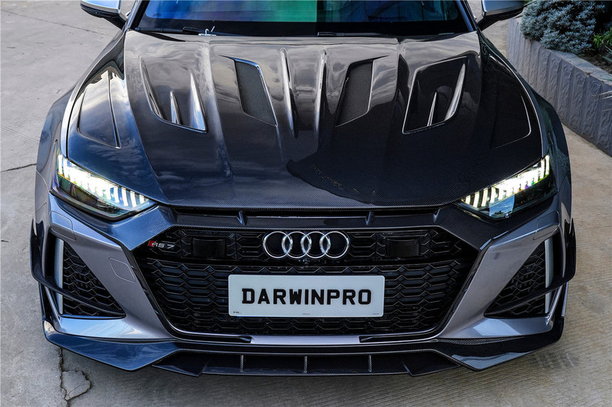 DarwinPRO 2019-UP Audi RS7 A7 S7 C8 Quattro IMP Performance Ver.2 Hood