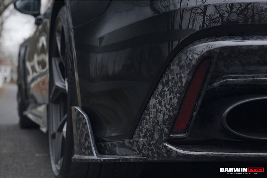 DarwinPRO 2019-UP Audi RS6 Avant C8 RS7 C8 Quattro IMP Design Rear Diffuser