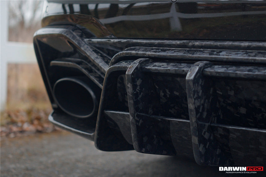 DarwinPRO 2019-UP Audi RS6 Avant C8 RS7 C8 Quattro IMP Design Rear Diffuser