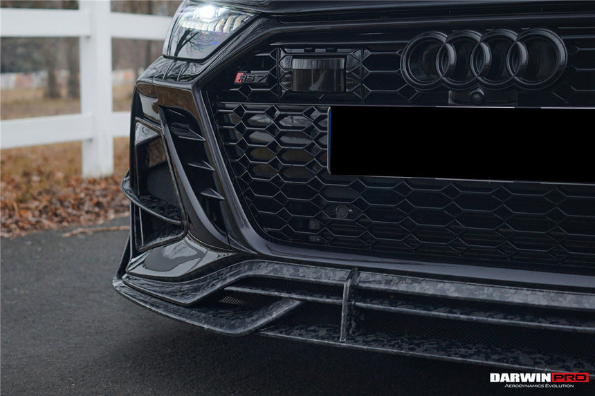 DarwinPRO 2019-UP Audi RS7 Quattro & RS6 Avant C8 IMP Design Ver.2 Front Bumper