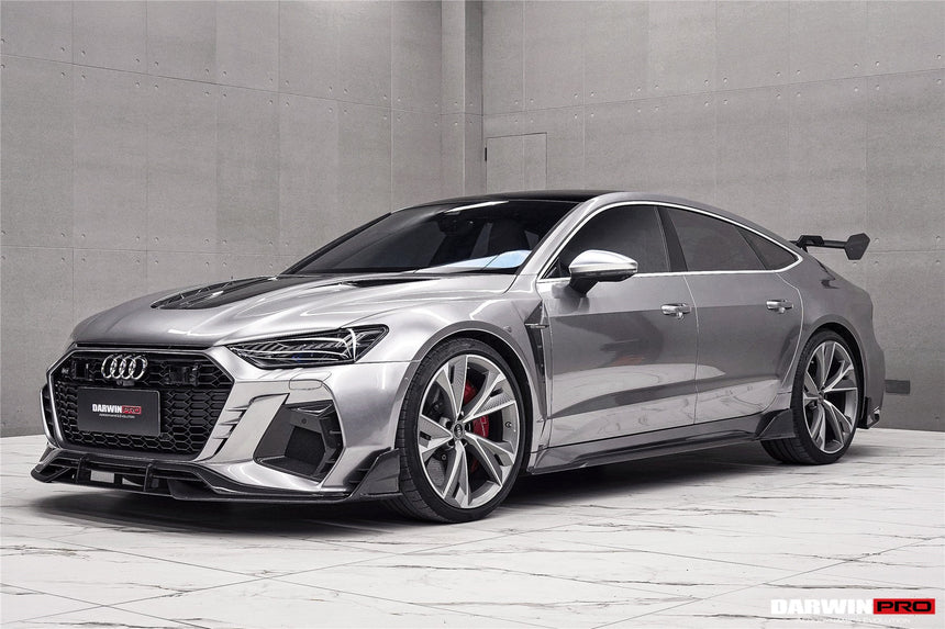 DarwinPRO 2019-UP Audi RS6 Avant C8 & RS7 C8 Quattro IMP Design Side Skirts Under Board