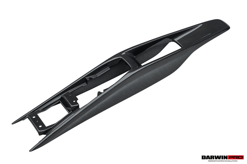 2022-2026 Ferrari 296 GTB & GTS (Type F171) OE Style Dry Carbon Fiber Center Control Surround Panel Rear End