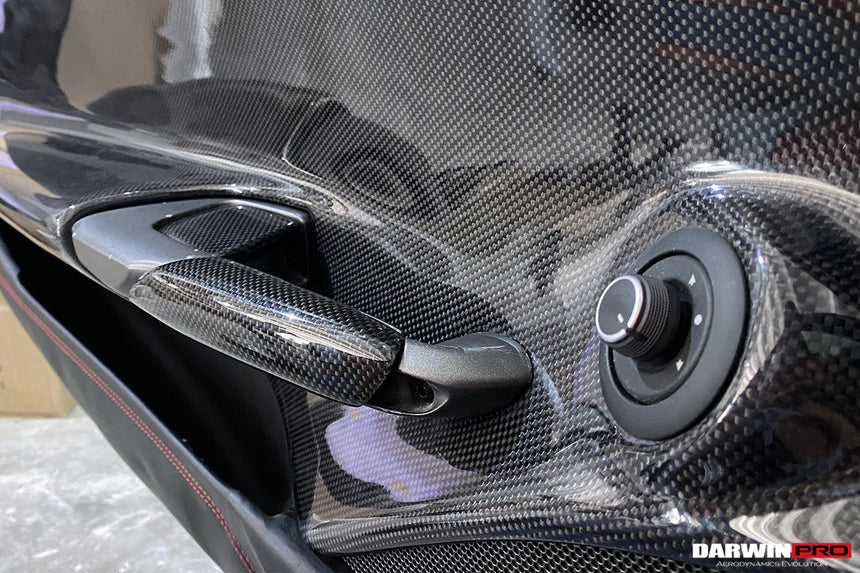 2015-2020 Ferrari 488 GTB & Spider Carbon Fiber Door Handle Interior