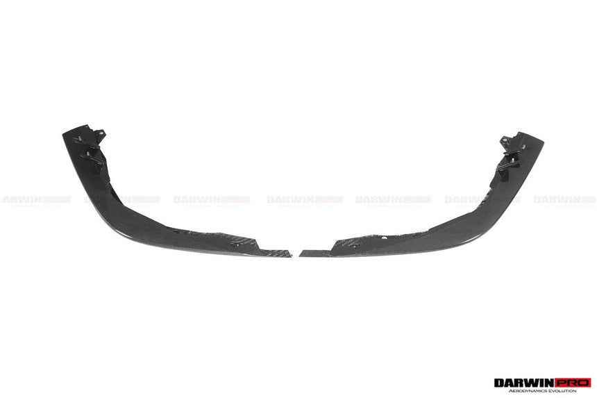 2019-2023 Ferrari F8 Tributo and Spider Autoclave Carbon Fiber Front Bumper Side Splitter DarwinPRO (OE)