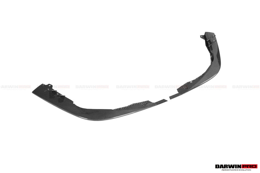 2019-2023 Ferrari F8 Tributo and Spider Autoclave Carbon Fiber Front Bumper Side Splitter DarwinPRO (OE)