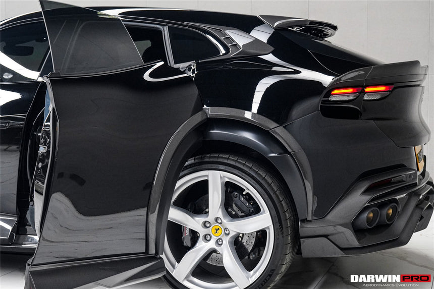 2023-UP Ferrari Purosangue F175 Carbon Fiber Quarter Window Scoops DarwinPRO iMP Design