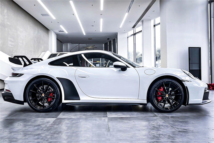 2019-UP Porsche 911 992 Carbon Fiber Side Skirts DarwinPRO (GT3) Fits Carrera, S, 4, 4S, Targa, Cabriolet