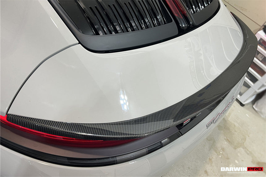DarwinPRO 2019-UP Porsche 911 992 Carrera S 4 4S Targa Cabriolet BKSS Style Trunk Wing