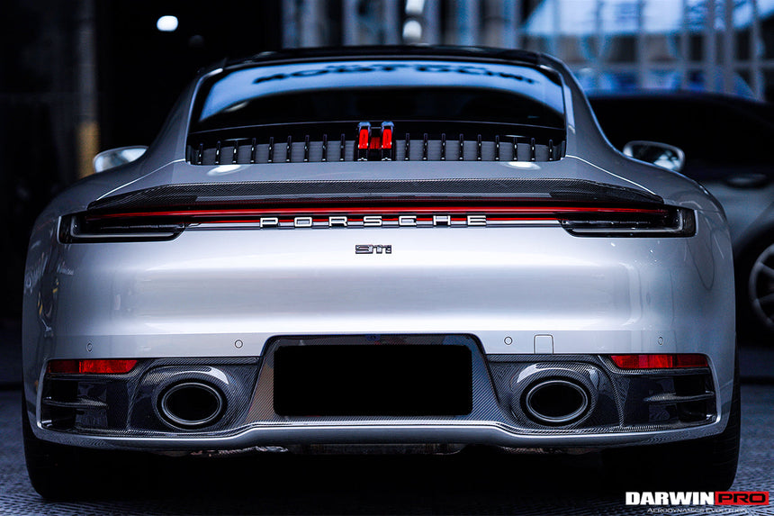 DarwinPRO 2019-UP Porsche 911 992 Carrera S 4 4S Targa Cabriolet BKSS Style Trunk Wing