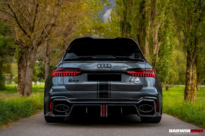 DarwinPRO 2019-UP Audi RS6 Avant C8 & RS7 Quattro IMP Performance Rear Diffuser