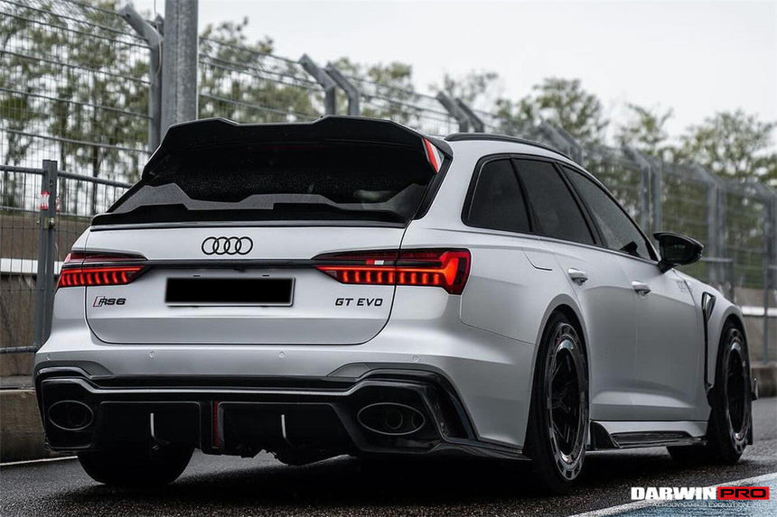 DarwinPRO 2019-UP Audi RS6 Avant C8 & RS7 Quattro IMP Performance Rear Diffuser