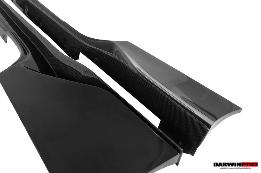 2010-2015 Ferrari 458 Italia and Spider BKSS Style Side Skirts DarwinPRO (BKSS Design)