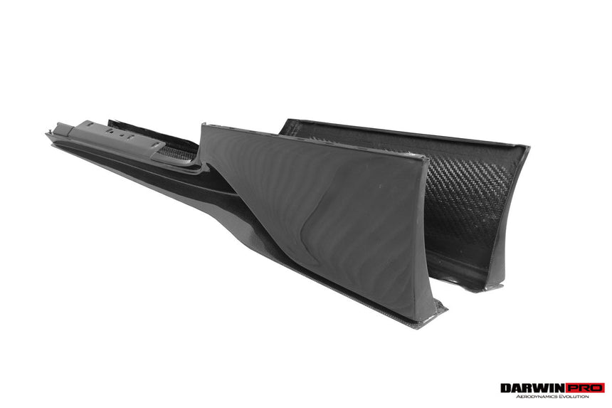 2010-2015 Ferrari 458 Italia and Spider BKSS Style Side Skirts DarwinPRO (BKSS Design)
