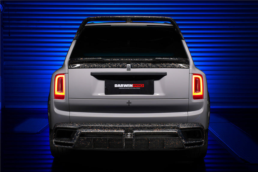 2018-2024 Rolls-Royce Cullinan BKSS Style Carbon Fiber Trunk Spoiler