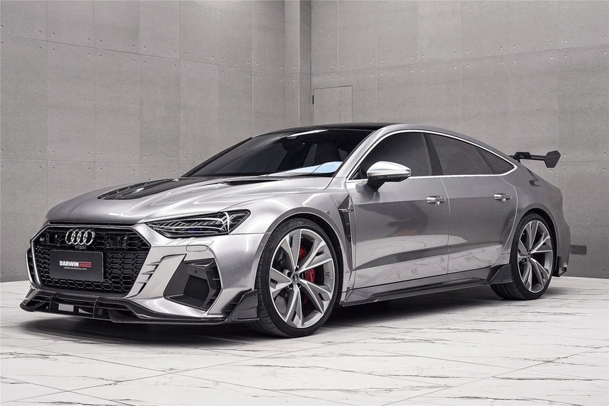 DarwinPRO 2019-UP Audi RS7 Quattro & RS6 Avant C8 IMP Design Ver.2 Front Bumper