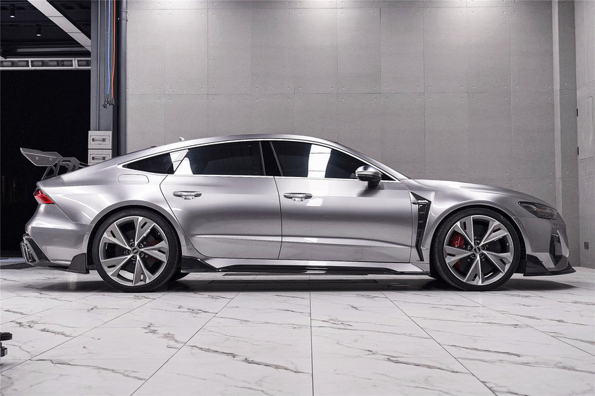 DarwinPRO 2019-UP Audi RS6 Avant C8 & RS7 C8 Quattro IMP Design Side Skirts Under Board