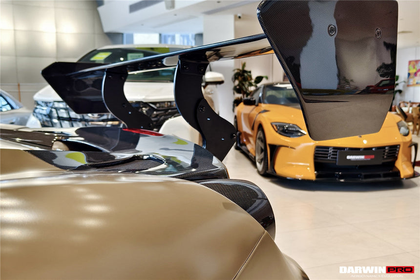 2015-2020 Ferrari 488 GTB Challenge Evo Modena Style Rear Bumper With Deck Lid Wing & Diffuser & Wing
