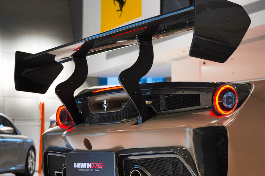 2015-2020 Ferrari 488 GTB & Spyder Challenge Evo Modena Style Wing