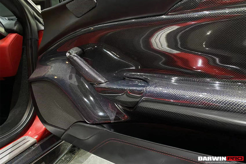 2015-2020 Ferrari 488 GTB & Spider Carbon Fiber Door Handle Interior