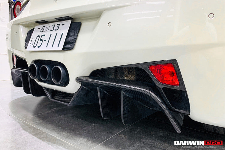 2010-2015 Ferrari 458 Italia and Spider Brake Lights Covers DarwinPRO (OE)