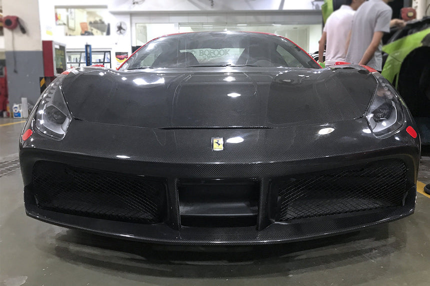 2015-2020 Ferrari 488 GTB & Spider Front Bumper