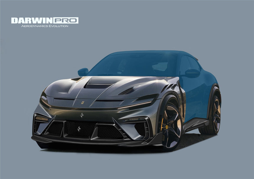 2023-UP Ferrari Purosangue F175 Partial Carbon Fiber Body Kit DarwinPRO iMP Design