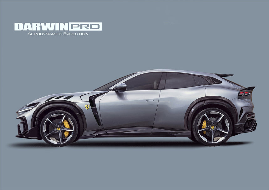 2023-UP Ferrari Purosangue F175 Partial Carbon Fiber Body Kit DarwinPRO iMP Design
