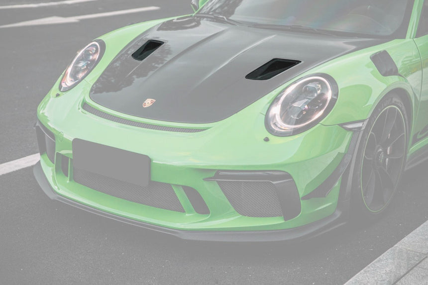 2015-2019 Porsche 911 991.2 GT3RS Only Autoclave Carbon Fiber Hood Vents DarwinPRO (OE)