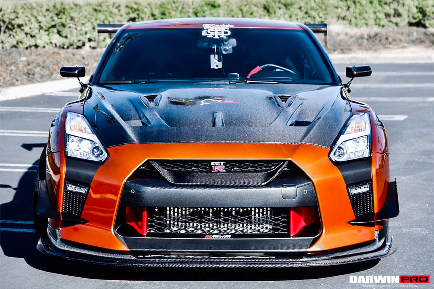 2017-2022 Nissan GTR R35 EBA BKSS Style Carbon Fiber Full Body Kit