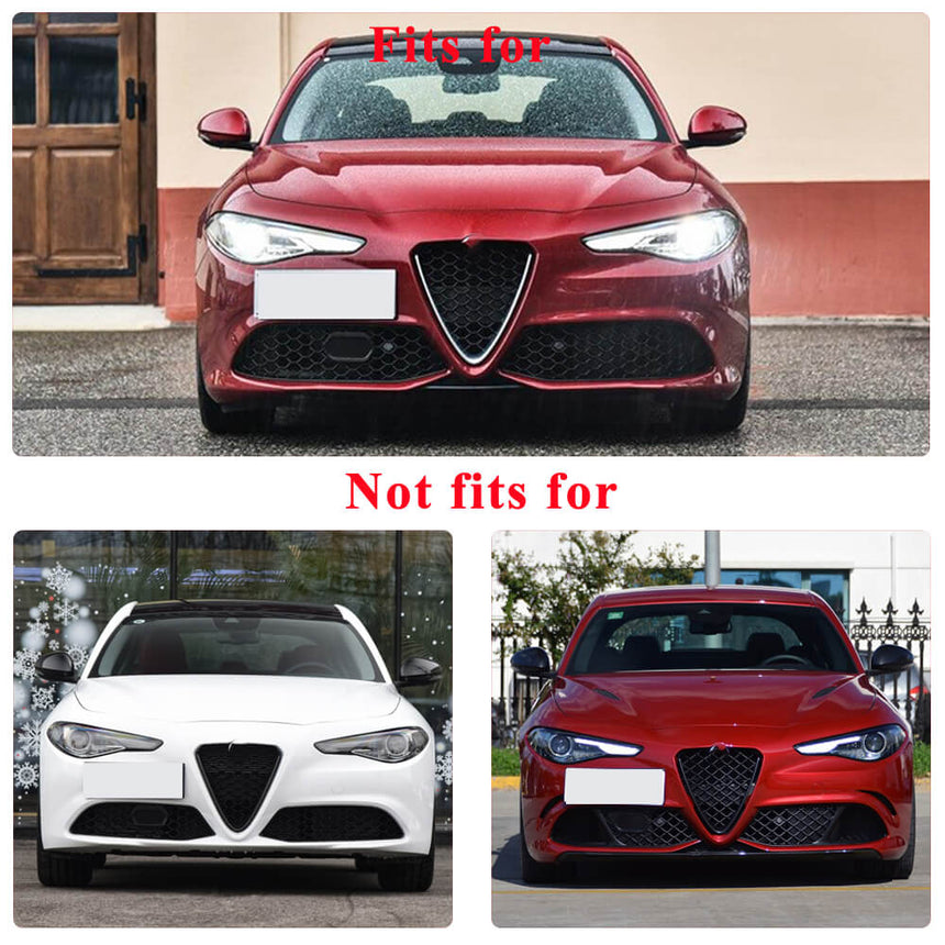 Alfa Romeo Giulia 952 TI Sport Carbon Fiber Front Bumper Lip Spoiler Wide Body Kit