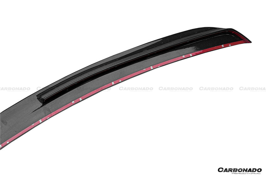 2018-2022 Ferrari 488 PISTA NV Style Carbon Fiber Trunk Spoiler Wing