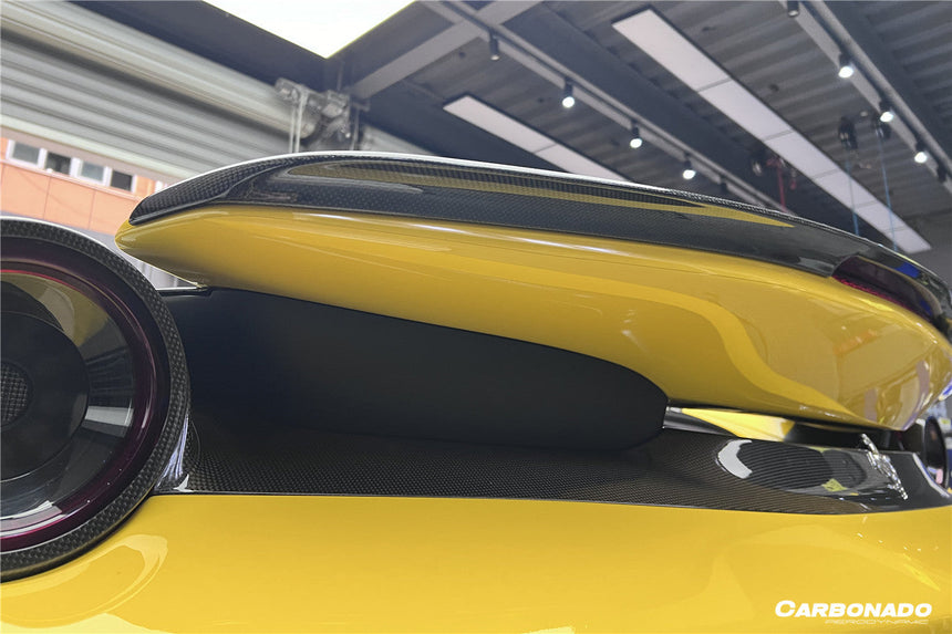 2018-2022 Ferrari 488 PISTA NV Style Carbon Fiber Trunk Spoiler Wing