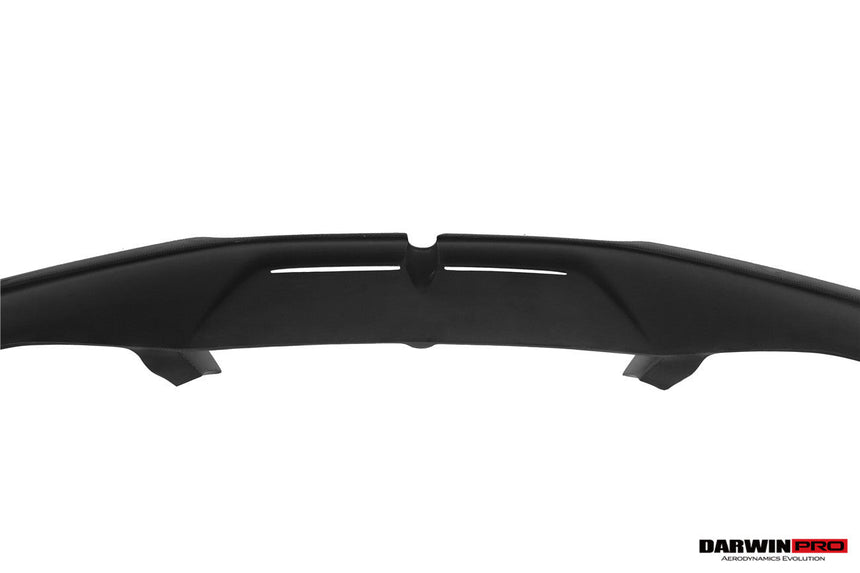 DarwinPRO 2022-2026 Ferrari 296 GTB GTS Type F171 iMP Carbon Fiber Front Bumper Lip Splitter With Camera holes