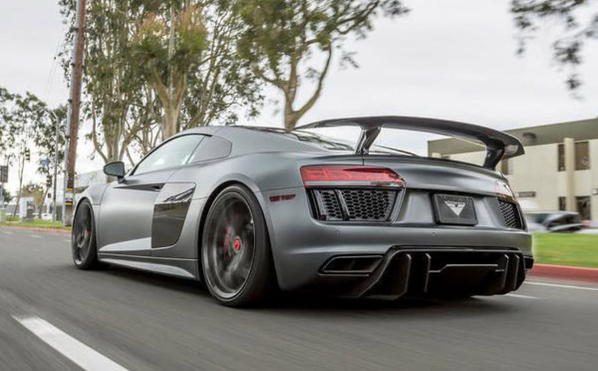 Audi V-Style Carbon Fiber Wing