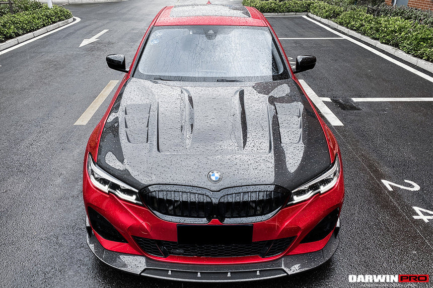 2019-2024 BMW 3 Series G20/G28 BKSS Style Carbon Fiber Hood