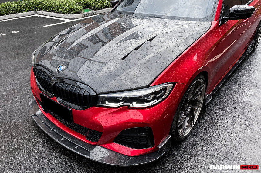 2019-2023 BMW 3 Series G20/G28 BKSS Style Carbon Fiber Front Lip