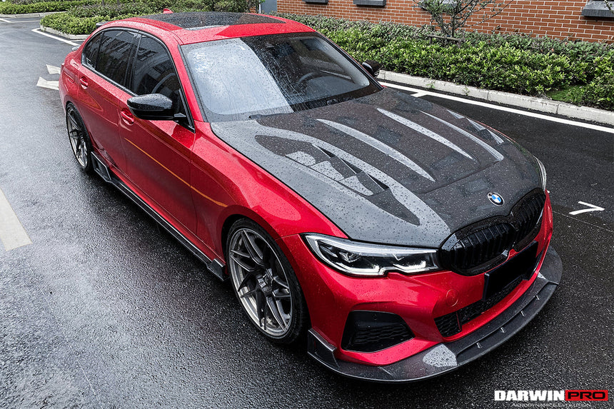 2019-2023 BMW 3 Series G20/G28 BKSS Style Carbon Fiber Front Lip