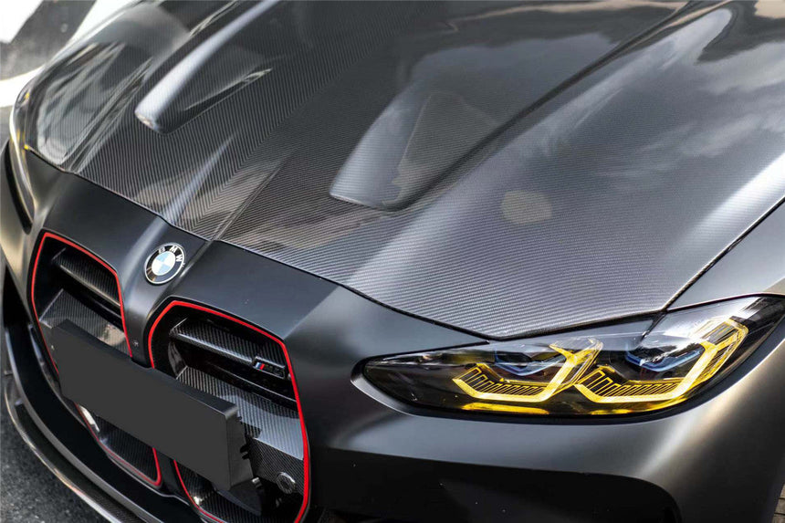 2021-UP BMW M3 G80 G81 M4 G82/G83 CL Dry Double Carbon Fiber Style Hood