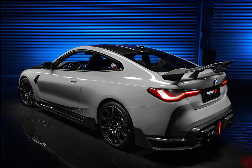 2021-UP BMW M4 G82/4 Series G22 BKSSII Style Carbon Fiber Trunk Spoiler