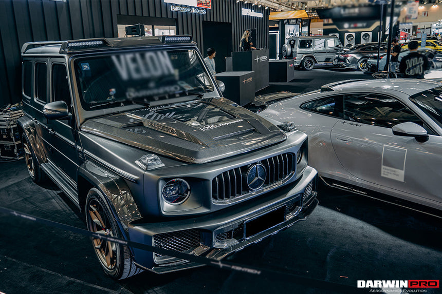 2019-2023 Mercedes Benz W464 G-Class G Wagon G500/G550/G63AMG IMP Performance Partial Carbon Fiber Hood